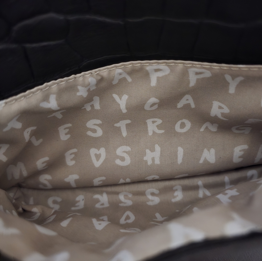 Aimee Kestenberg Leather Fifth Avenue Bag/Color: Black Croco - Picture 12 of 16